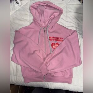 Gildan Pink Fleece Hoodie